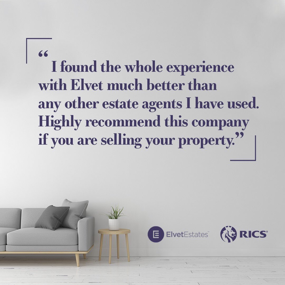 ElvetEstates's tweet photo. Great review from a client that sold their home through Elvet Estates.

Our award winning service and expert local knowledge set us apart from the competition.

To experience it for yourself, message us today. https://t.co/KtKGVWW8qy
