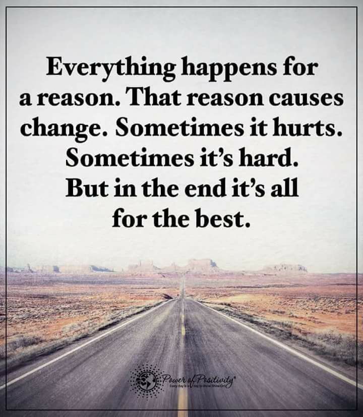 I believe this.  Everything does happen for a reason.  You may think, 'why is this happening now?' when if you stop and breathe and just let God handle it, it will all come out for what is best for you. ❤  

#Motivational #Inspirational #LetGoAndLetGod