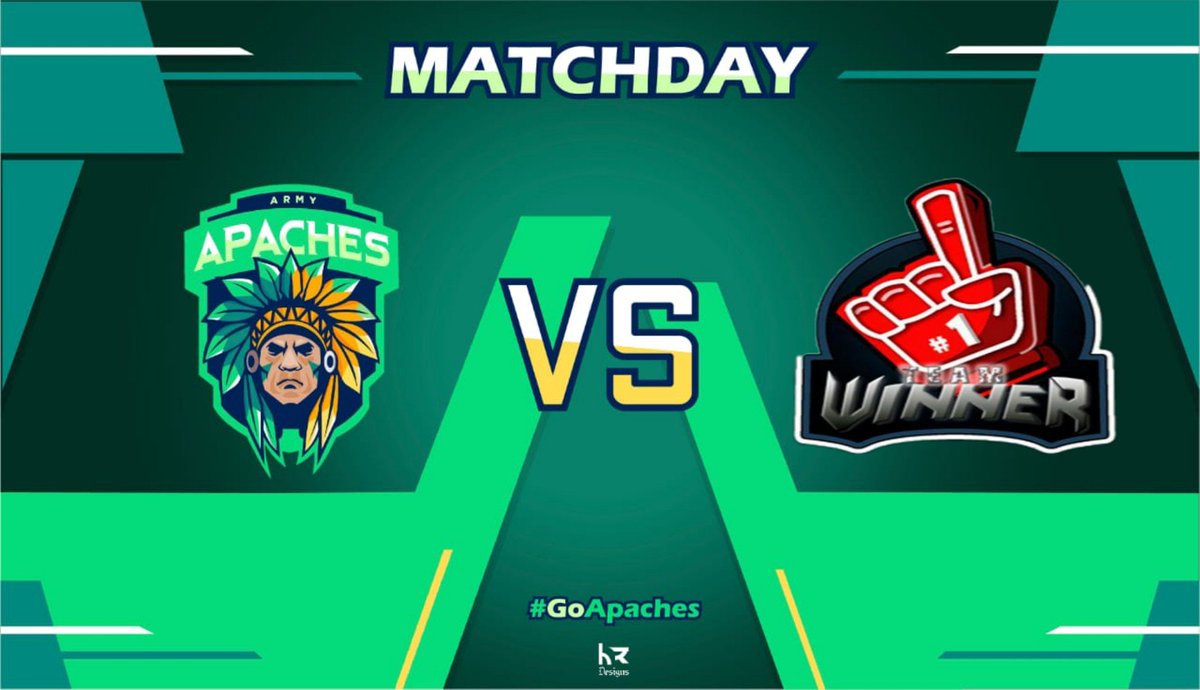 ApachesArmy's tweet photo. MatchDay
Vs @TeamWinnerCR 
En la #ApachesCup
Buena suerte.😎
#GoApaches https://t.co/a01RhCvoJe