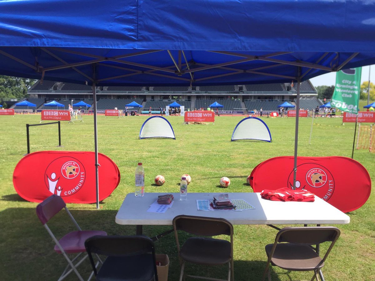 WFCFoundation_'s tweet photo. 🏟 We’re pleased to be part of @bbcwm Community Games at @alex_stadium today! #community #wfccp https://t.co/cM3rjcZ9FG