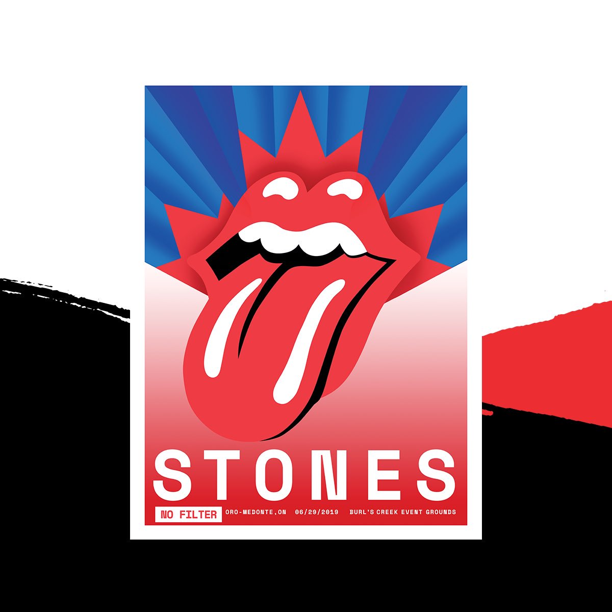 Good morning Canada! Looking forward to seeing you all at Burl’s Creek later, let us know if you’re coming to the show! #stonesnofilter
