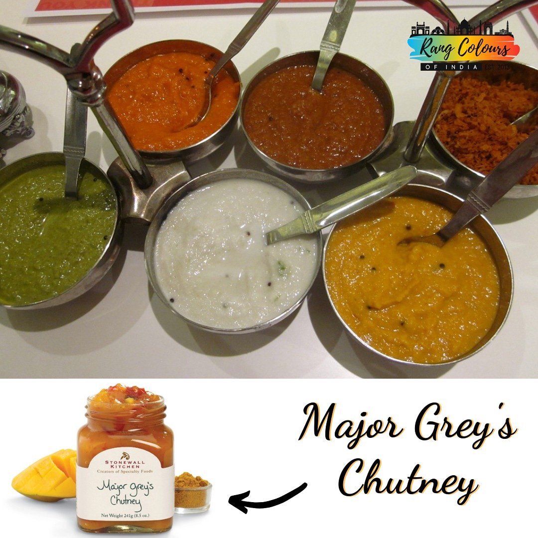 rang_india's tweet photo. Who doesn't like chutneys? Indian food is incomplete without this delicious side dish. But do you know the Britishers loved our chutneys as much as we do? In fact, they named one of the chutneys as 'Major Grey's'. It is still sold in India and is quite famous.
#rangcoloursofindia https://t.co/sTimjTQwRQ