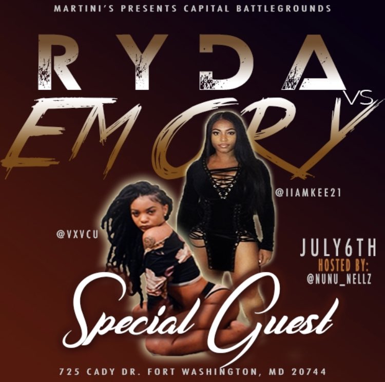 CapitalGrounds's tweet photo. I’m Doing A Ticket Gove Away Today Pull Up.... Dm Me For Addy ❌🧢 #Dmv #WalkerMill #Maryland #Wyd #Battle #Rap #Fans https://t.co/jdFfiU57Rf
