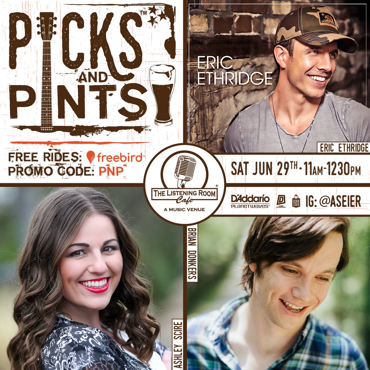 Picks and Pints this morning at the <a href="/listeningroom/">Listening Room Cafe</a> w/ some great writers. Can’t wait!
