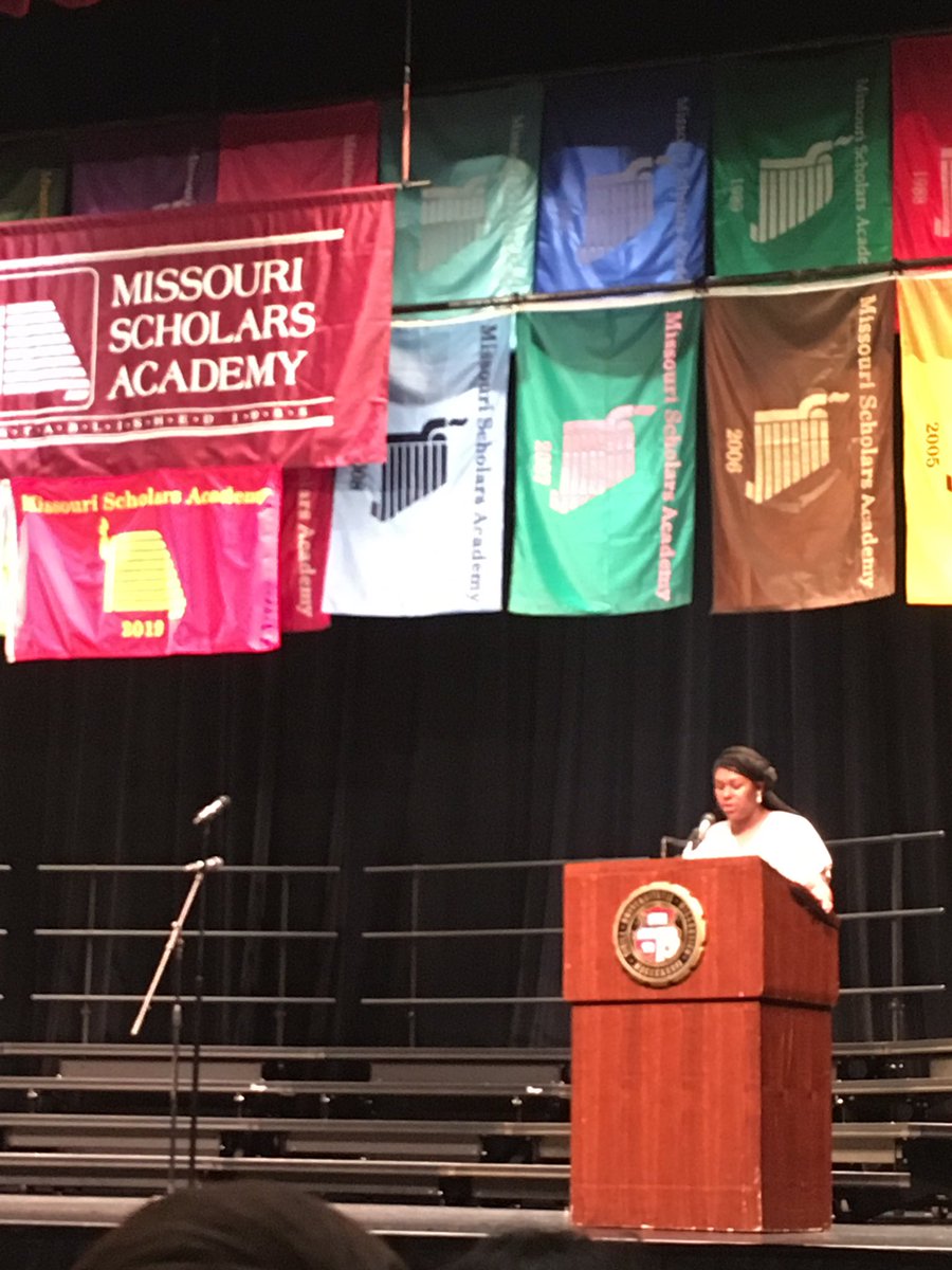 Closing Convocation - Scholar Speaker Brionna Flye! “We are the voice of Missouri”