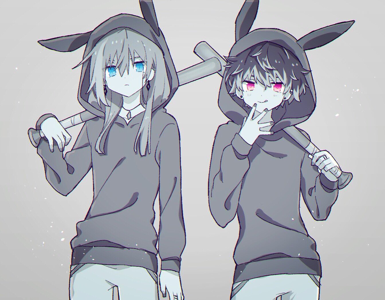 はも 金属バットうさちゃん