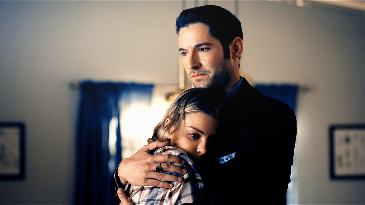 "why are you..crying?""just.. Oh, just shut up""what.."UHMM ARE YOU KIDDING ME. LOOK. AT. THEM. OMG.  #Lucifer (2x07)