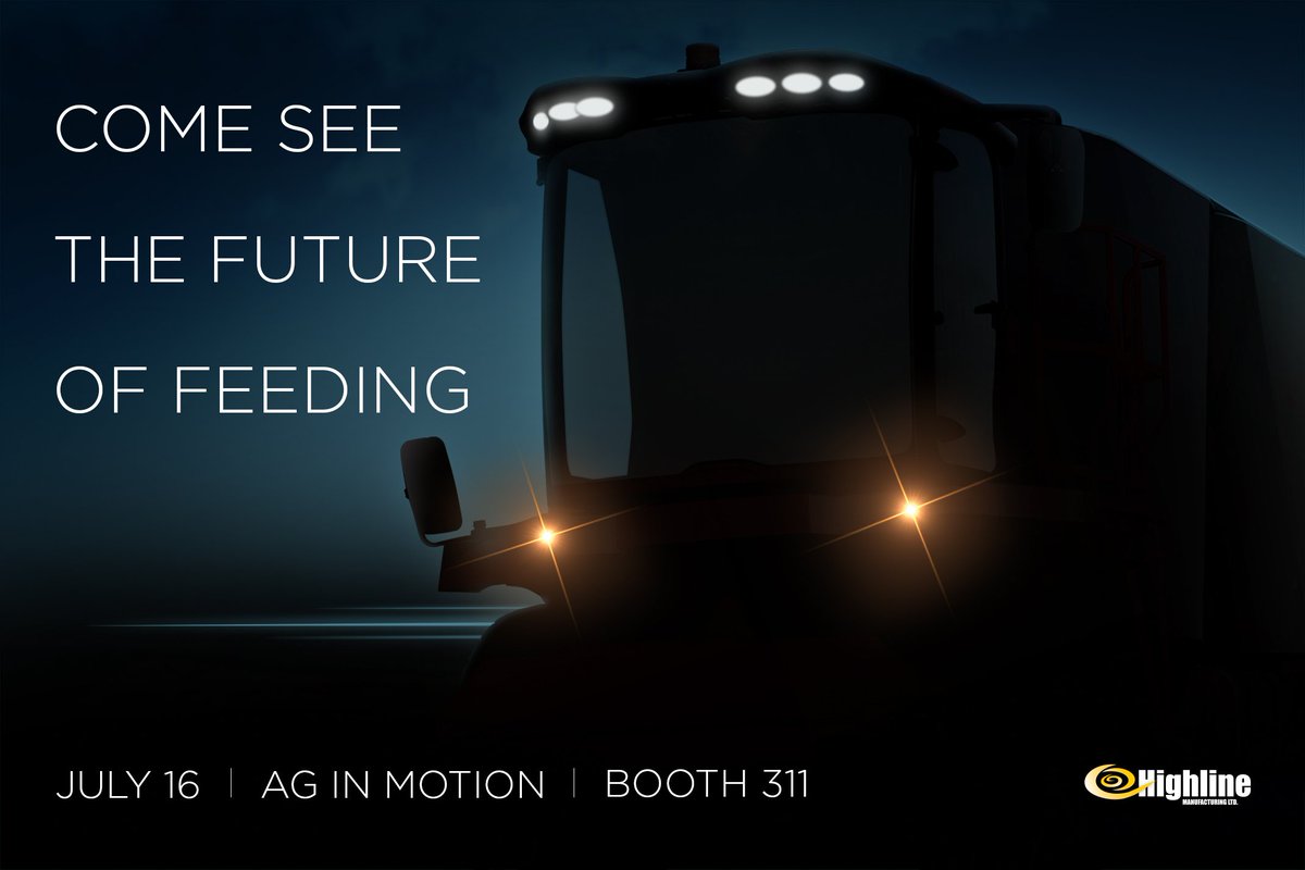 highlinemfg's tweet photo. Highline is super excited for @AginMotion!

We will be launching a new product at the show and invite all of you to watch it work at the demo scheduled for each day of the show and see it in our Booth 311

#weknowcows #precisionfeeding #futureoffeeding #builtforhere #AIM19 https://t.co/dbfILFUsuq