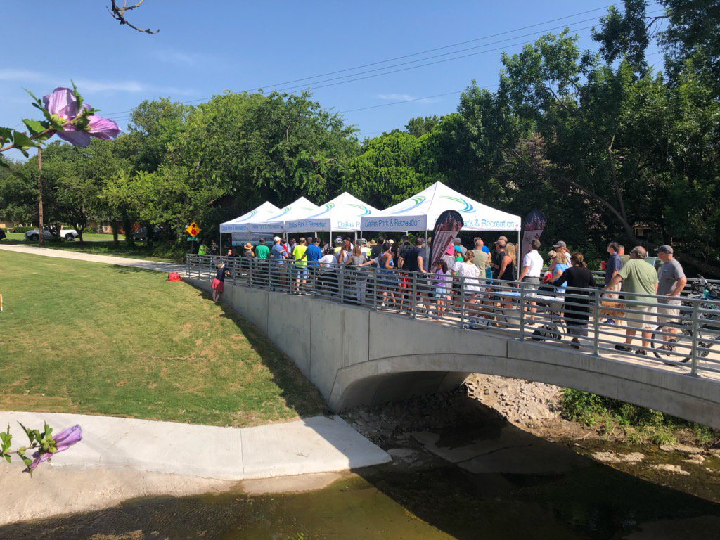 DPDNWNPO's tweet image. Great turnout for Northaven Trail 2B-2C: Ribbon Cutting Ceremony !! @DallasPD @DPDMajorG @DallasParkRec @VoteOmarNarvaez @cmjsgates
