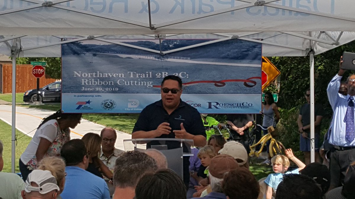 DPDNWNPO's tweet image. Great turnout for Northaven Trail 2B-2C: Ribbon Cutting Ceremony !! @DallasPD @DPDMajorG @DallasParkRec @VoteOmarNarvaez @cmjsgates