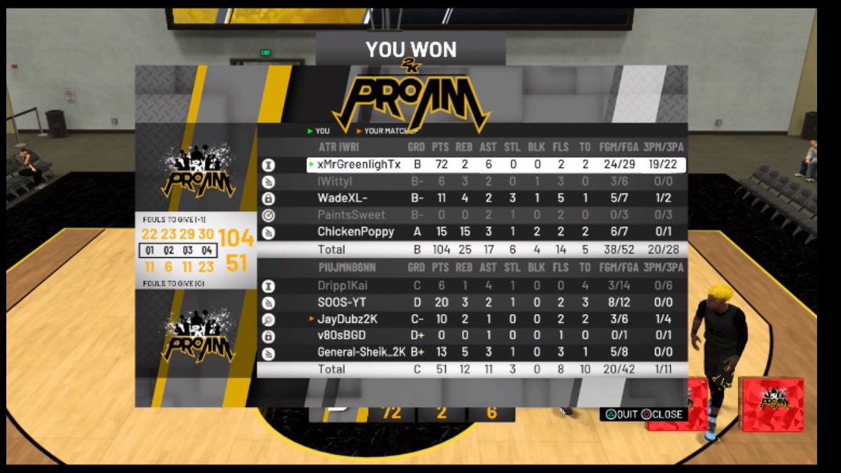 WRBadApples's tweet image. 🔥🔥🔥Green💡Put Up Combine High 72!!! late last Night Best Group Last Night #BigCookUP #WrSelect #BX🍎 

PG:@MrGreenlight2k_ 
SG:@IWittyI 
SF:@WadeXL_ 
PF:@Cheese_24k 
C:@Chi5ken 

@WRproamleague @EvThatGuy @2KCrewFinder @TruPlayersOnly @Big_Brudda_PURP @WRSelect @2KHUNTSEARCH