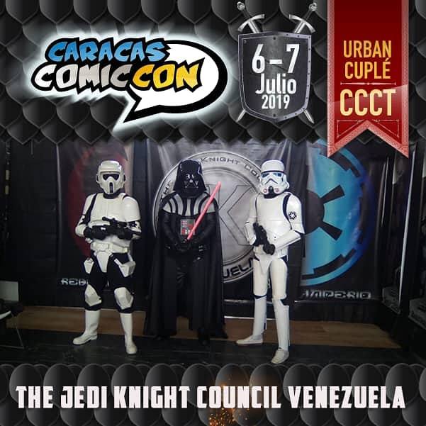 jkcv001's tweet photo. Estamos a una semana de @CaracasComicCon ! no te lo pierdas,  ven trae tu traje de Star Wars y comparte junto al @jkcv001 te esperamos. https://t.co/vohI94a1ay