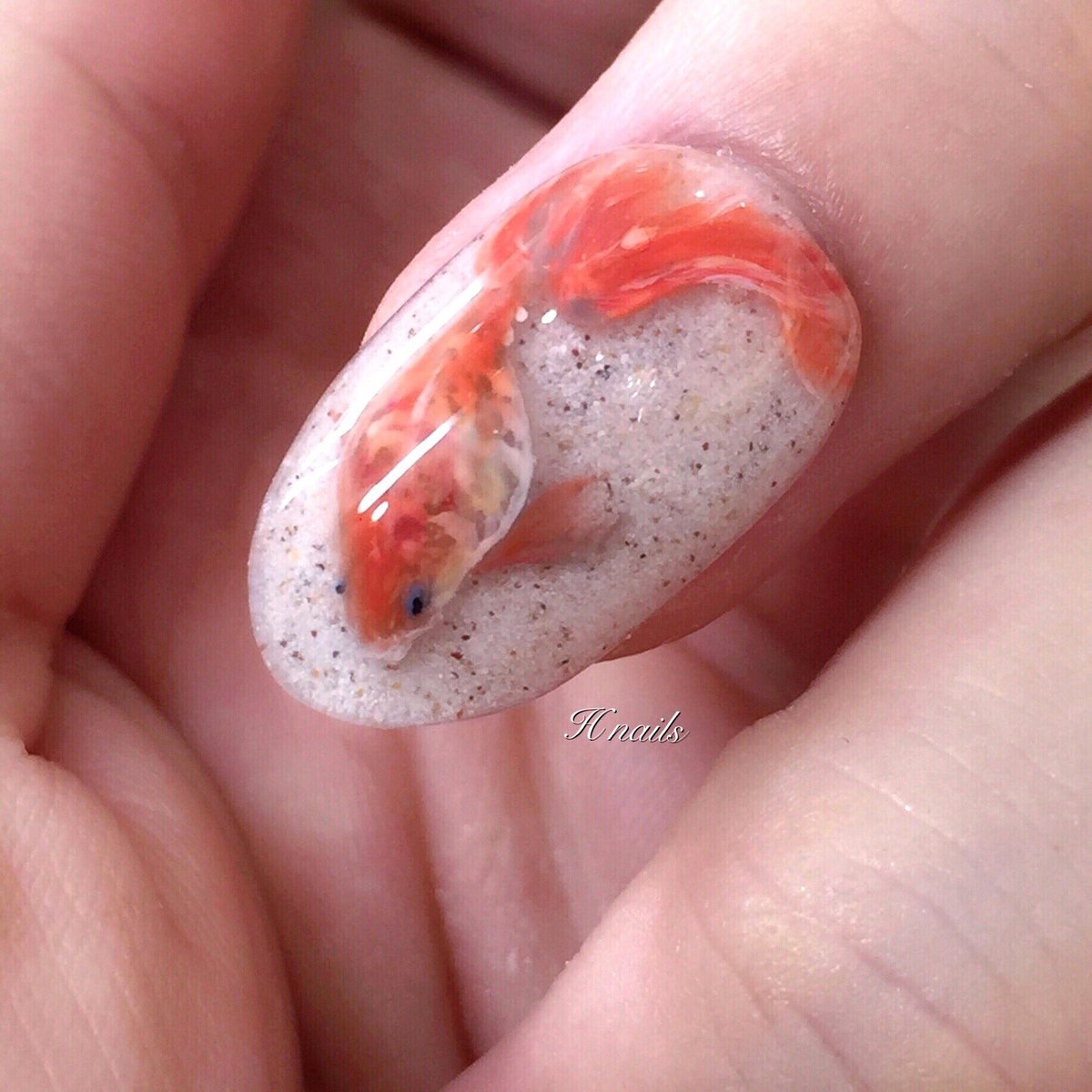 金魚ネイル Twitter Search