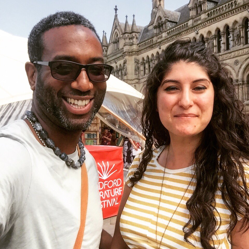 20 years ago when you was 10 years old, we played basketball and shared stories @nadineaishaj Really looking forward to your show later this evening! <a href="/bradfordlitfest/">Bradford Literature Festival</a> #literature #writer #author #talent #friends #friendship #oldfriends #supportyourfriends #support