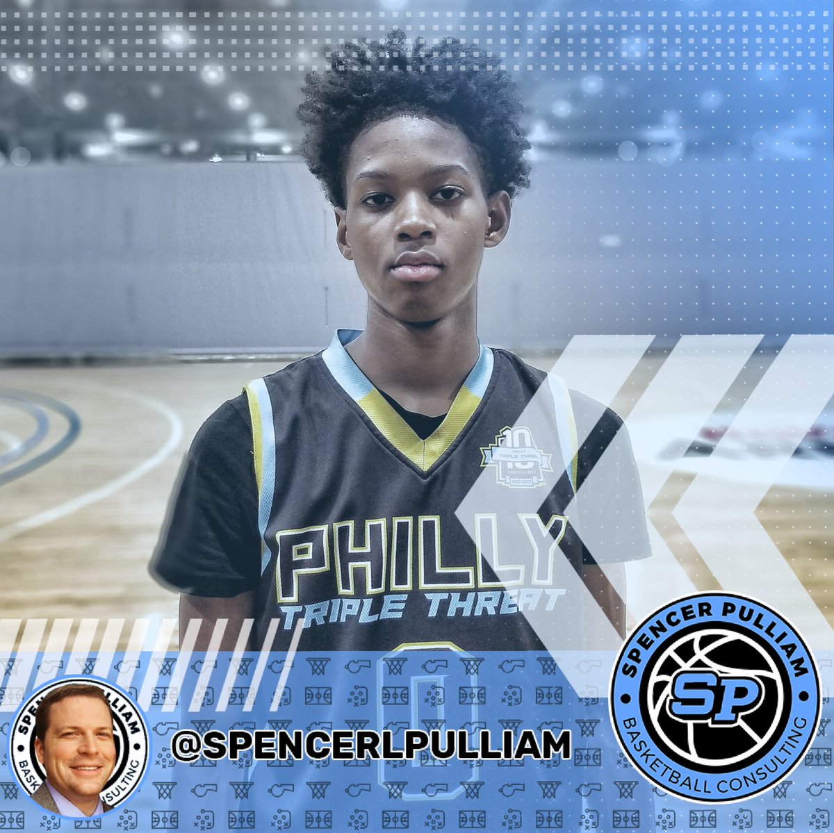 Love the toughness/grittiness that Philly guards have embraced and are known for and 2023 5'10" G Rahmir Barno (Philadelphia, PA) is no exception. Floor general is slick w/ ball &amp; has flair/vision. He'll continue crafting his game at Imhotep Charter this fall. #UnderArmourFuture