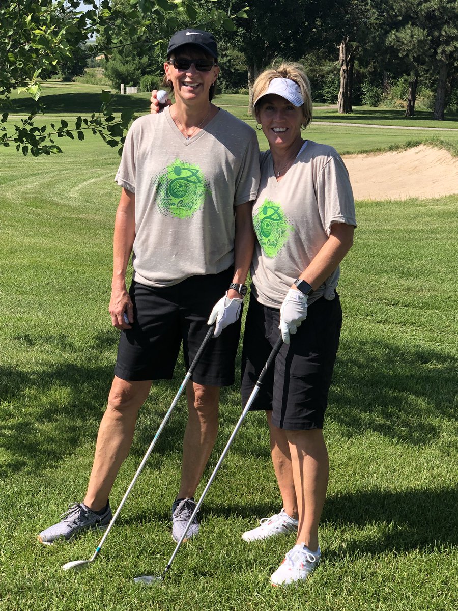 lautterback33's tweet photo. This is happening! 🏌️♀️🏌️♀️⛳️ We are golfing an executive course and it is only 💯 outside. — This fundraiser is for two college scholarships. I am attempting to break in my new clubs and it is not going so well. 🤷♀️ #barbisagreatgolfer #nevertooldtolearn #schedulelessons https://t.co/gjxhIqr0PJ