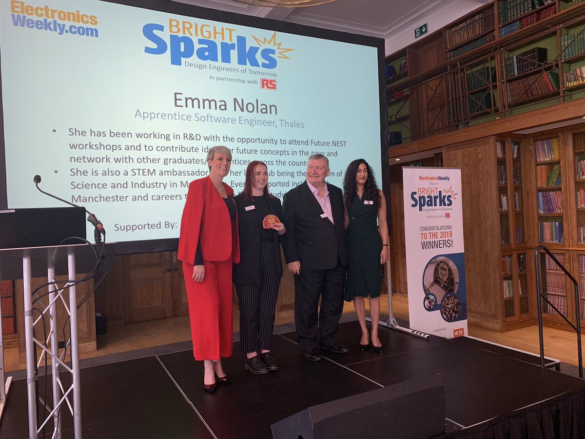 EmmaJNolan_'s tweet photo. I'm yet to say a HUGE thanks to @ElectronicsNews @RSComponents @DesignSparkRS &amp; @IET_LondonSavoy not only for choosing me for a Bright Spark award in May, a fab event day and all the goodies, but for giving me the confidence to start acting on my passion projects! #ewbrightsparks https://t.co/RhHUOmIwxL