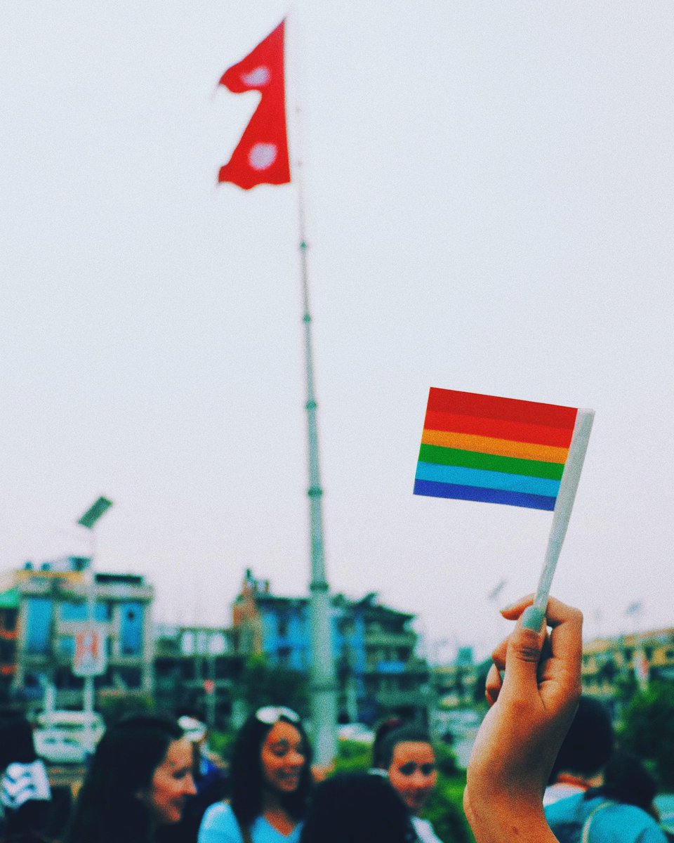 ROSHNI_INDIA's tweet photo. Congratulations Nepal :) First ever pride parade took place in Nepal today. As we see the parade was so overwhelming, colorful and vibrant. #PrideMonth #pride🌈 #prideparade #NepalPrideParade https://t.co/feQPBRW2Kh