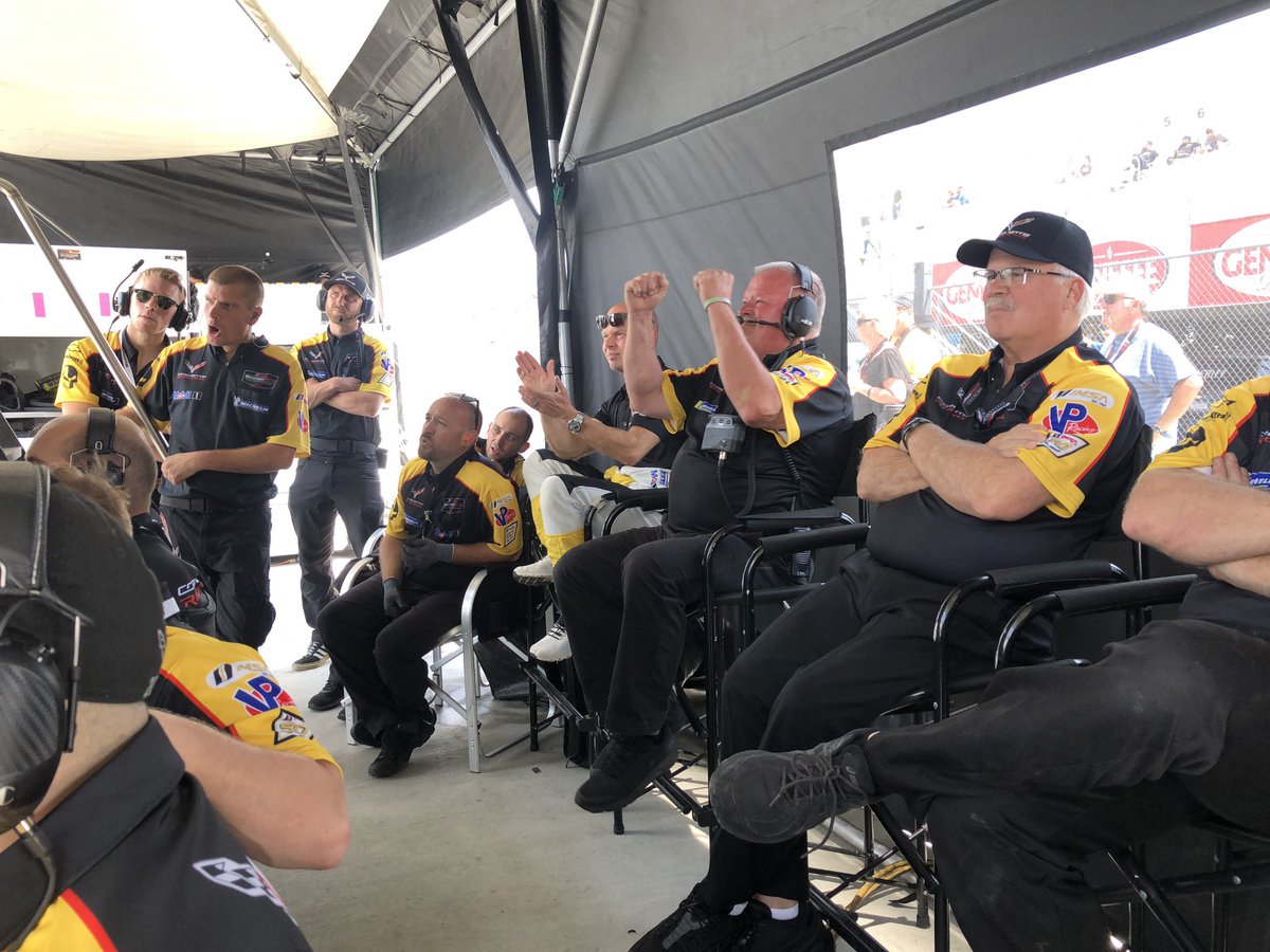 CorvetteRacing's tweet photo. #GTLM pole for @AntonioGarcia_3 in the 3 @TeamChevy #Corvette! Great day for us w/ @TommyMilner in P3 in the 4 #C7R @IMSA https://t.co/1u6RR2ARg2