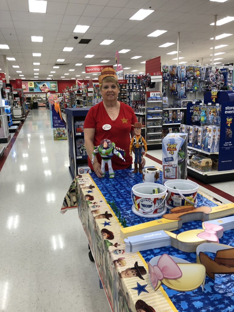 Ruvolo_Alana's tweet image. Your Hartland Target store has an amazing Toy Story 4 event going on now until 1pm!  Come on out, grab your sheriff badge, character headband, and check out our amazing toy deals going on now.