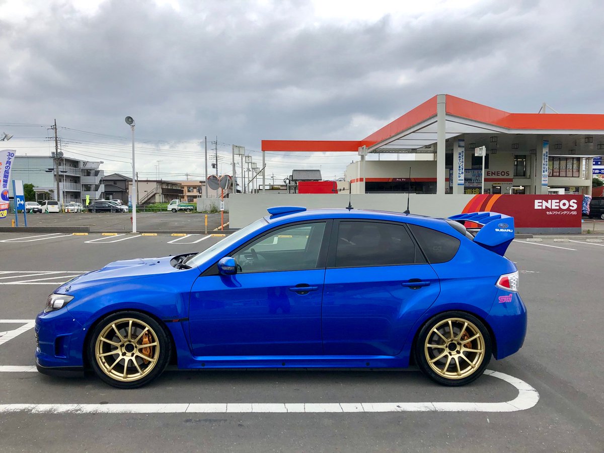 Front 難あり インプレッサ WRX STI ゴールドブレンボ ブレーキ