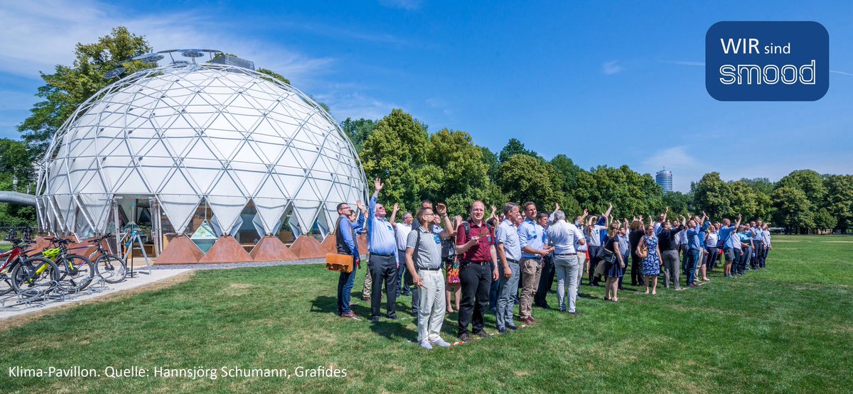 smoodENERGY's tweet photo. #GettingTheBallRolling : Bericht vom #smood #KickOff erschienen: Aufbruchstimmung im #Klimapavillon Wir bringen beim Quartiersumbau den Stein ins Rollen! Lies hier https://t.co/gcC2HXFG9i die #smoodies diskutieren mit @AnjaSiegesmund @tmuen @jenalichtstadt @theen @thega https://t.co/zvBoOFlisI