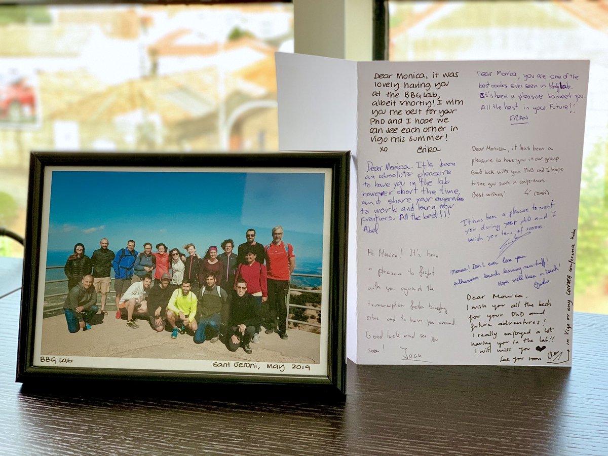 Monica Valecha (@linkmonica) on Twitter photo Farewells!!A very productive and accomodating stay <a href="/bbglab/">bbglab</a> <a href="/IRBBarcelona/">IRB Barcelona</a> . Amazing members with a lot of ideas and passion for science !! Thanks <a href="/nlbigas/">Nuria Lopez-Bigas</a> <a href="/fmuinos/">Ferran Muiños</a> <a href="/oriol_pich/">Oriol Pich</a> <a href="/Frigola_Joan/">Joan Frigola</a> <a href="/hania_kranas/">Hania Kranas, PhD</a> <a href="/clarnedo/">Claudia Arnedo Pac</a> <a href="/pepeb_5/">Pepe Bonet Giner</a> @inesentis <a href="/erika_loar/">Erika López</a> <a href="/MartinaRDmgt/">Martina Gasull Research Mgt</a> and others! Farewells!!A very productive and accomodating stay <a href="/bbglab/">bbglab</a> <a href="/IRBBarcelona/">IRB Barcelona</a> . Amazing members with a lot of ideas and passion for science !! Thanks <a href="/nlbigas/">Nuria Lopez-Bigas</a> <a href="/fmuinos/">Ferran Muiños</a> <a href="/oriol_pich/">Oriol Pich</a> <a href="/Frigola_Joan/">Joan Frigola</a> <a href="/hania_kranas/">Hania Kranas, PhD</a> <a href="/clarnedo/">Claudia Arnedo Pac</a> <a href="/pepeb_5/">Pepe Bonet Giner</a> @inesentis <a href="/erika_loar/">Erika López</a> <a href="/MartinaRDmgt/">Martina Gasull Research Mgt</a> and others!