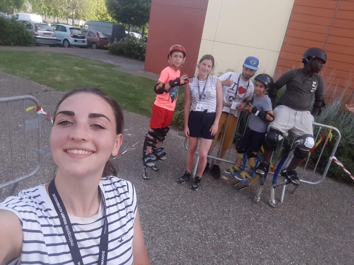 NormandyJump's tweet photo. [Event] Nos équipes sont à Sotteville-lès-Rouen (76) et Elbeuf (76) pour Vivacité et Renc’Arts de Rue #çajump ! https://t.co/cY0p3yLexZ