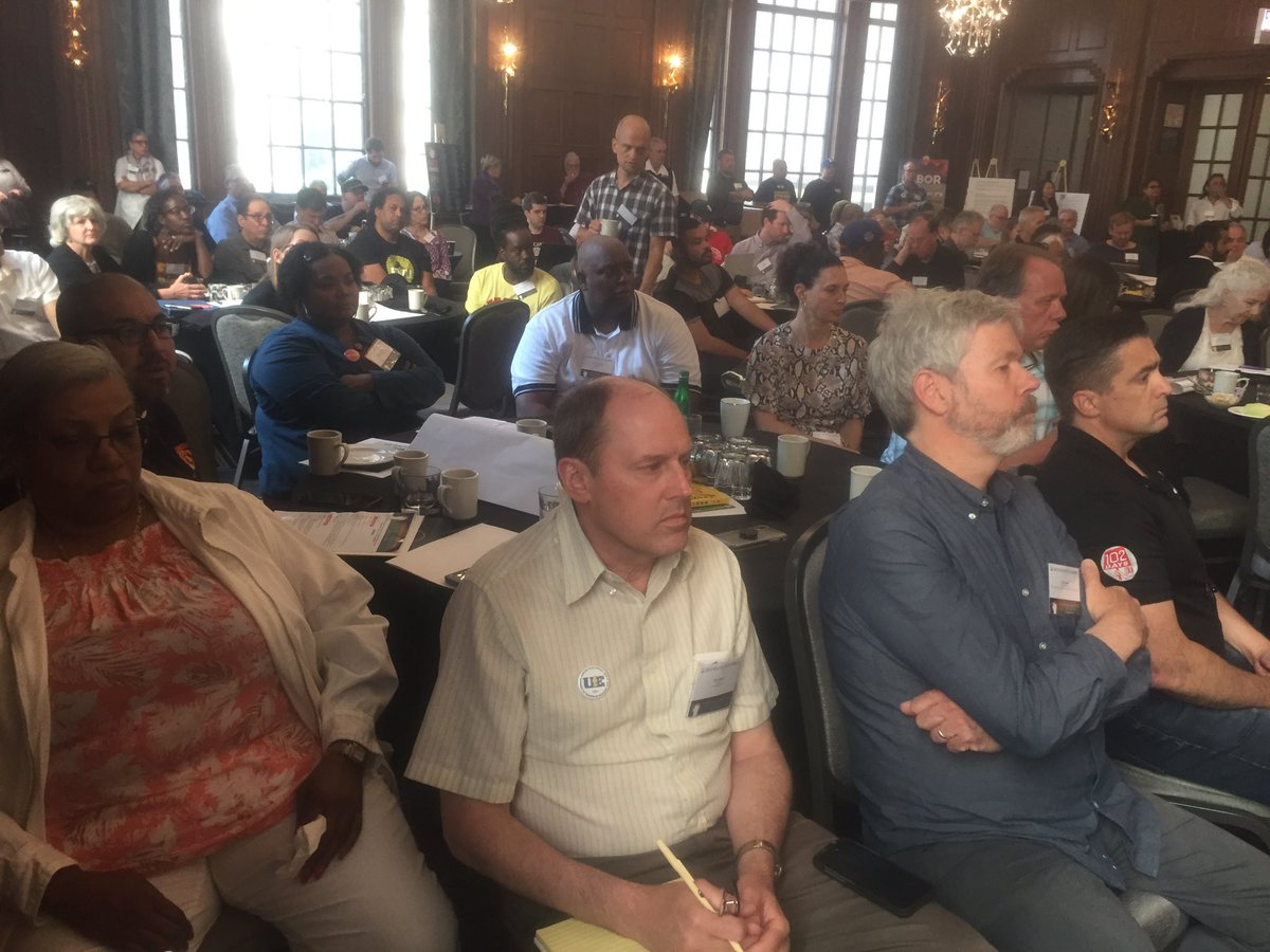 ueunion's tweet photo. A delegation of UE leaders is attending the @LN4S #LaborConvergenceonClimate in Chicago this weekend, to build a movement for jobs & climate justice #1u #ueunion https://t.co/0DKxkjUfze