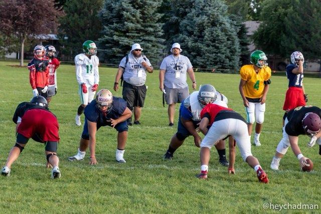Marcbezra's tweet photo. Had a great time @All_Poly_Sports football camp, thanks to all the coaches for helping me get better @larryblustein @FootballBishop @PascoCountyFB @in_huddle @GMTMSports https://t.co/8l8xLs2uIr