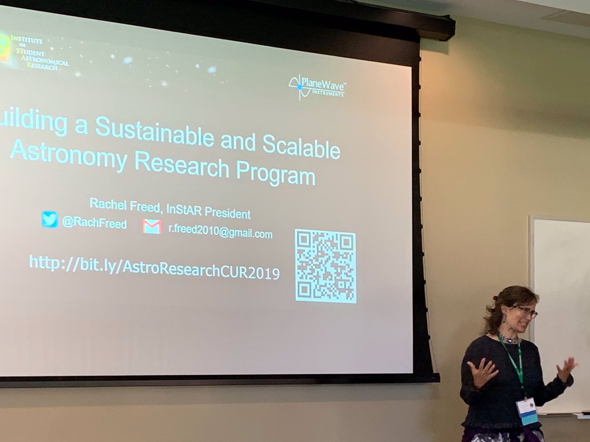 RachFreed's tweet photo. Such a great session on #coursebased #undergraduateresearch and #STEMeducation @CURinAction https://t.co/6XJpfTr8cr
