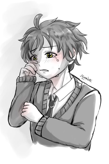 泣いている 高画質 のtwitterイラスト検索結果 古い順