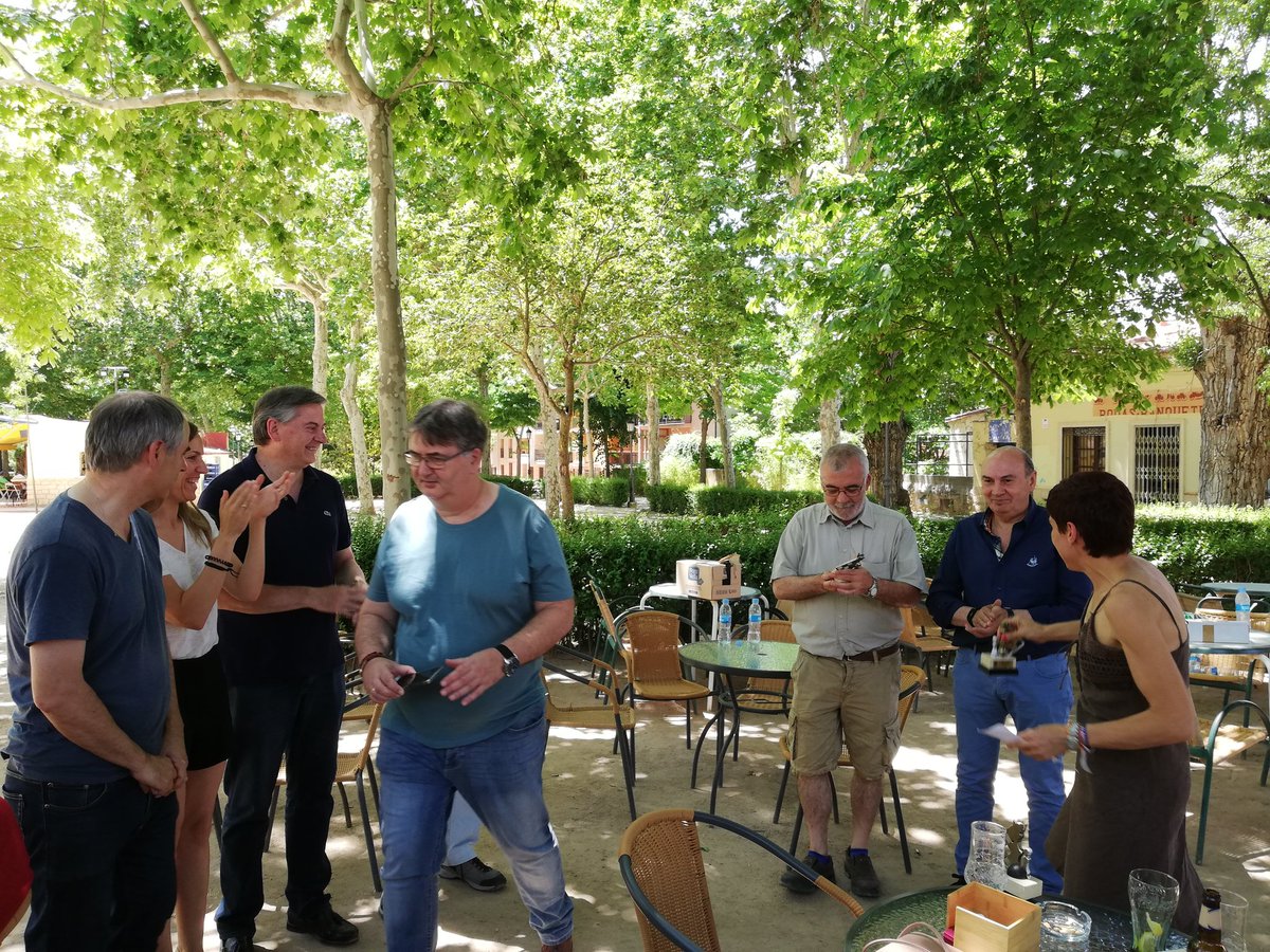 Hoy hemos acompañado a los ganadores del torneo de ajedrez de San Juan. ¡Enhorabuena, campeones! #Sigüenza