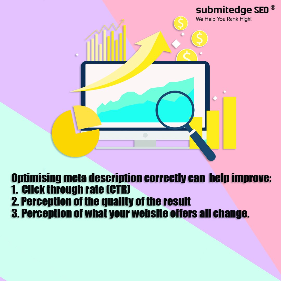 submitedge's tweet photo. Are you looking for ways to improve your Google rankings? Want to know how to optimize your website to appear higher in search engines? Stay tuned with our #SEOSaturdays On-Page SEO Factors!
.
.
.
#seo #metadescription #ranking #google #website #traffic #ctr #clicks #optimization https://t.co/Cgm4y27tws