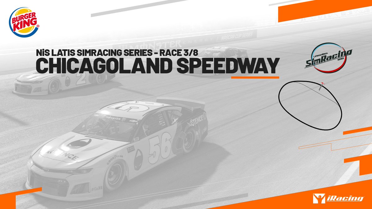 #Simracing ¡RACE DAY! 
👽<a href="/x6tence/">x6tence</a> 

🕹️ <a href="/iRacing/">iRacing</a> 

🏆 @LASimRacing Nascar iRacing Series (3/8) 

🏎️ <a href="/jmarq10/">Jorge M</a> 
🏎️ <a href="/ChrisFSantiso/">Chris Santiso</a> 
🏎️ <a href="/borja_zazo/">Borja Zazo</a> 
🏎️ <a href="/maikelillogt/">Miguel Garcia Sanchez</a> 
🏎️ <a href="/tinchopairetti/">Tincho Pairetti</a> 
🏎️ <a href="/David2806/">David Silva</a>

⌚ Esta noche a las 01:00

📺 twitch.tv/lasimracing