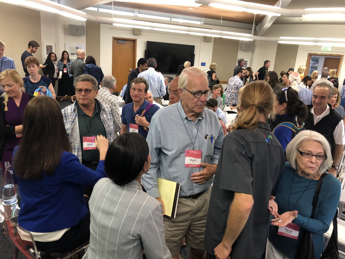 AspenHighSeas's tweet photo. Amazing turnout and engagement for our ocean and climate panel at @aspenideas. @InVeritas_Jones & @dvfernandez1 canβt even get out of their chairs without being mobbed with questions! @SOAlliance @OurOcean @AspenInstitute https://t.co/nNHA3oz6uB