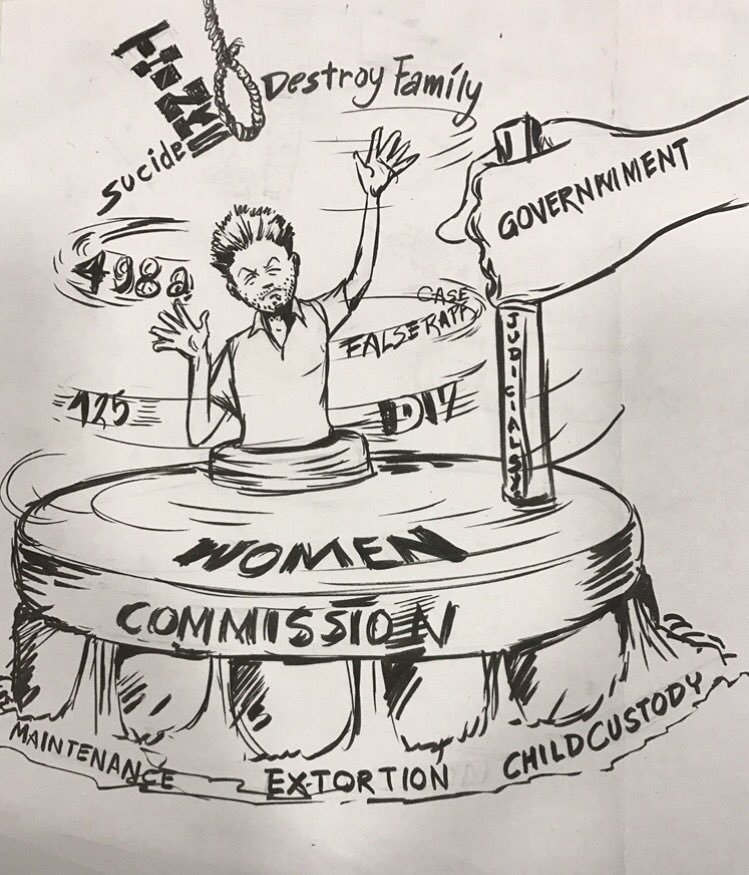 VikramArora20's tweet photo. In matrimonial cases Men treated Criminal just on mere Fakeallegations where law says one is innocent until proved guilty where is this law ? Lacs of Indian men treated #ATM r treated visitor to their own kid, they are made #VickyDonor for their own blood @rsprasad @narendramodi https://t.co/lk6NXhATUm