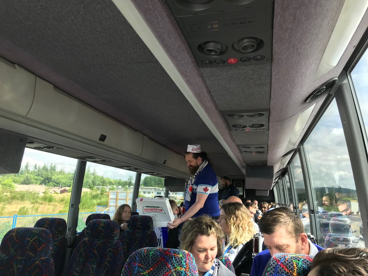 On the way to the ⁦<a href="/WhitecapsFC/">Vancouver Whitecaps FC</a>⁩ match in Seattle with the Southsiders