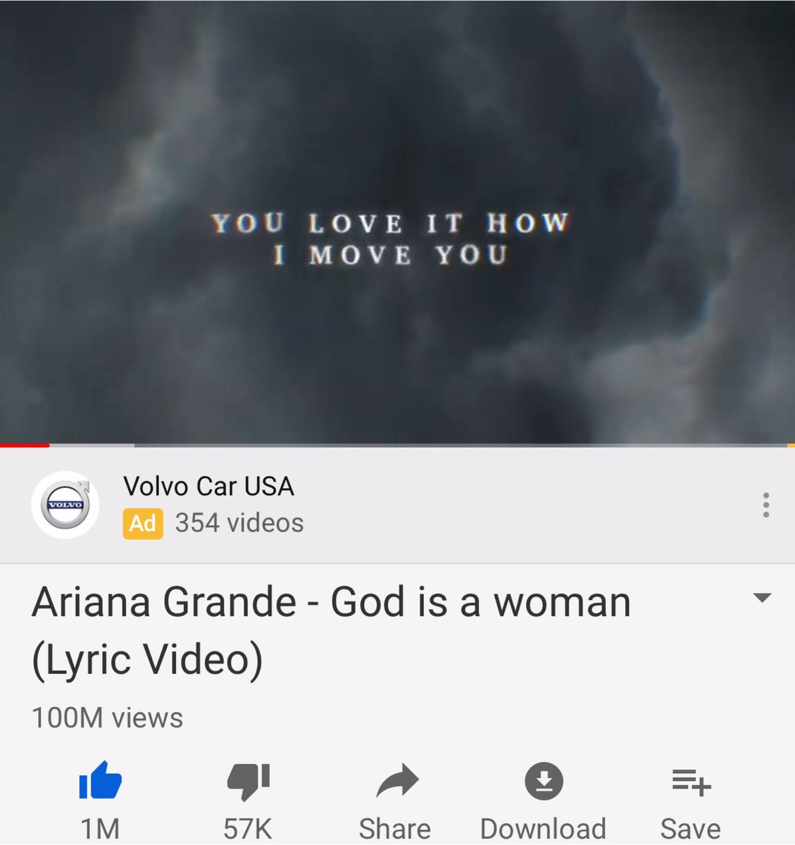 Ariana Grande Update On Twitter God Is A Woman Lyric