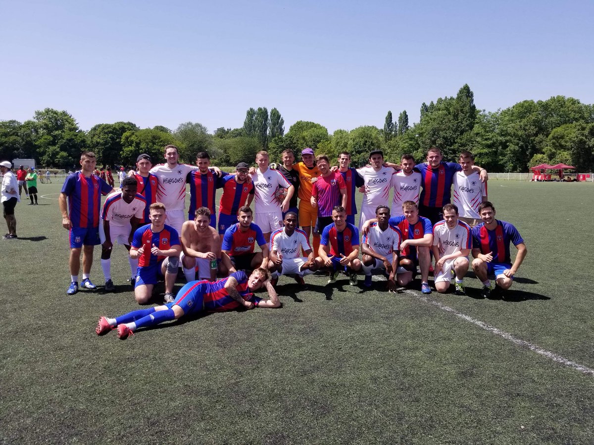 HexaGones's tweet photo. Fin du tournoi #KopCup où nos joueurs terminent à une très belle 6e place, record de l’association pour ce tournoi.
Nous sommes également fiers de la victoire finale dans l’exercice des tirs-au-but, qui nous permet d’offrir un chèque de 150€ à l’association #JouonsEnsemble https://t.co/jiMKPzdDul