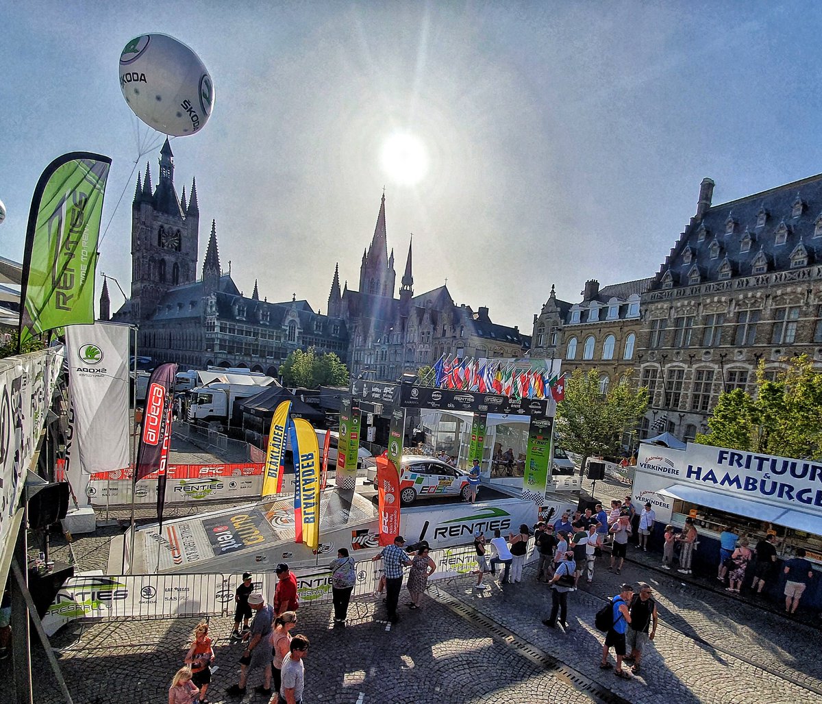 EdslSport's tweet photo. 📸 Nothing beats @ypresrally👌👌

EDSL Sport team manager @WTRallying &amp; @RallyCUK cross the ramp into the final service of the 2019 event here in Ypres. 

#IAMRYR 
#YpresRally 
#BRC 
#WeLoveYouYpres https://t.co/VXOR5RwR2b
