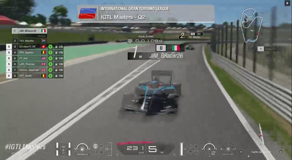 IGTLeague's tweet photo. Green Flag for Q2! 8 Minutes to be in Top 4!
#IGTLMasters https://t.co/yozqA5NhA3