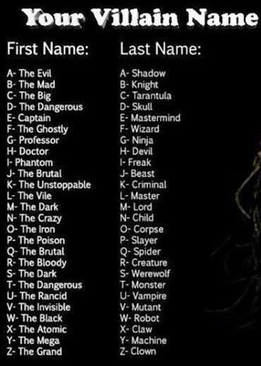 JetCityHarley's tweet photo. What is your Villian name? https://t.co/GNZyBKnDpz