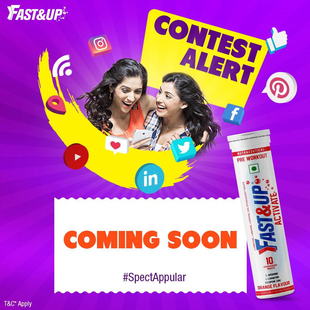 FastandUp_India's tweet photo. #ContestAlert
Tweet & RT to unlock the #contest and show us your excitement for #SocialMedia. Amazing Gift Hamper to be Won. #SpectAppular
@Contestmumbai
@ContestsInIndia
@Contest4india
#SocialMediaDay #ContestAlertIndia #ContestIndia #SundayThoughts #SundayMorning #fastandup https://t.co/iB2ozaKOwv