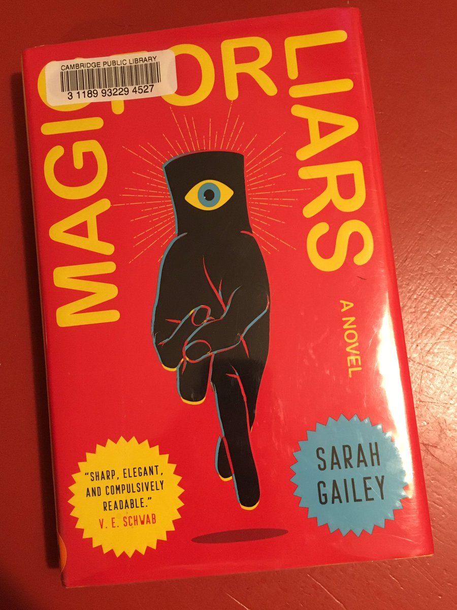 costajennifer's tweet photo. Next up in the #cplreads summer reading game! “A mystery” ➡️ /Magic for Liars/ by @gaileyfrey is a smart and visceral murder mystery that questions the boundaries of magic, kinship, inheritance, and desire. I want to know more about all of the characters. #summerreading #sisters https://t.co/h9jgzVXymh