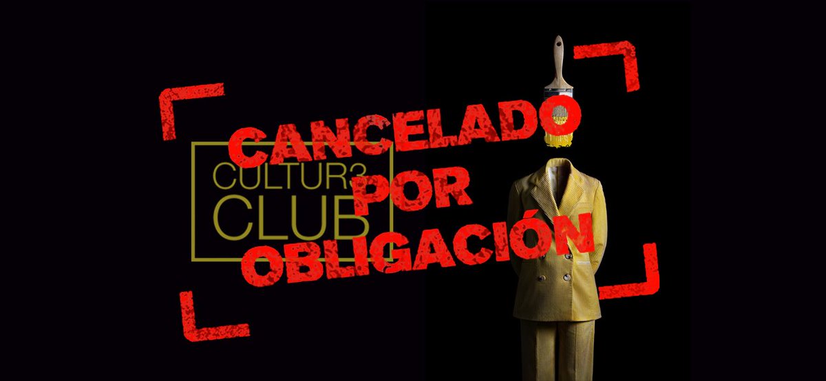 Comunicado: Cancelación de la 8ª edición de Cultur3 Club #cultur3club #ferianacionaldeartistas #palacioderevillagigedo #alaspuertasdelaoctavaedicion #gijon #artecontemporaneo #creatividad 
cultur3club.com/post/comunicad…