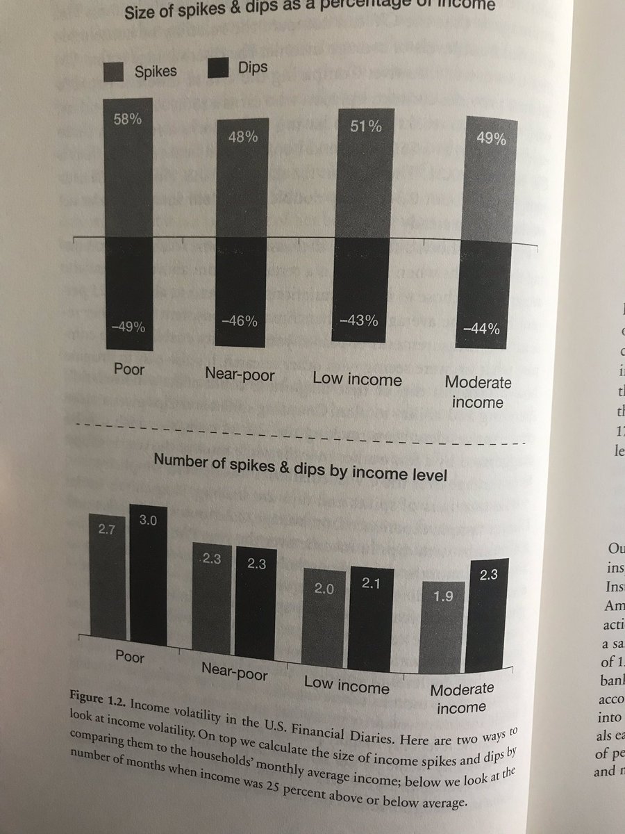 Financial illiquidity and monthly income instability & volatility are driving psychological and social distress in our communities and families. Read this book by @RachelSchneider and @JMorduch if you care about how we can help solve for these challenges.