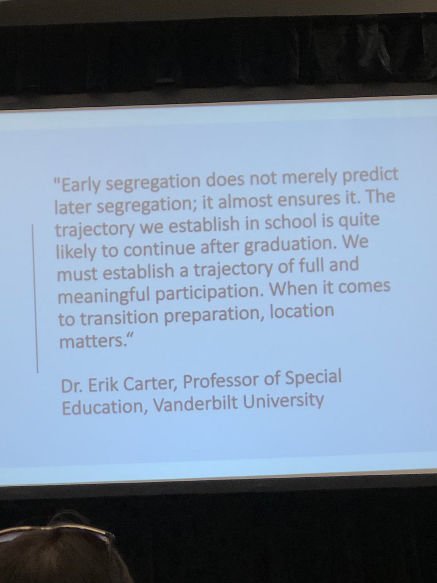 jmgerhart's tweet photo. So grateful to to be sitting in on Inclusion 101: Making Inclusion Happen with @Sassysutherngal and Sean Smith.  These 2 individuals. I have learned so much from them before &amp; lookforward to hearing  this session.  #ndsc2019 #downsyndrome https://t.co/FH4wJToaWu