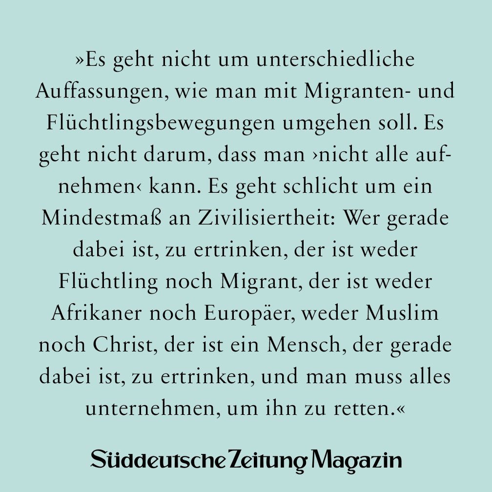 SZ Magazin (@szmagazin) on Twitter photo Dieser Text über das Sterben im Mittelmeer von <a href="/wluef/">Wolfgang Luef</a> war vergangenes Jahr unser meistgelesener Artikel. Er ist heute aktueller denn je. sz-magazin.sueddeutsche.de/abschiedskolum… Dieser Text über das Sterben im Mittelmeer von <a href="/wluef/">Wolfgang Luef</a> war vergangenes Jahr unser meistgelesener Artikel. Er ist heute aktueller denn je. sz-magazin.sueddeutsche.de/abschiedskolum…