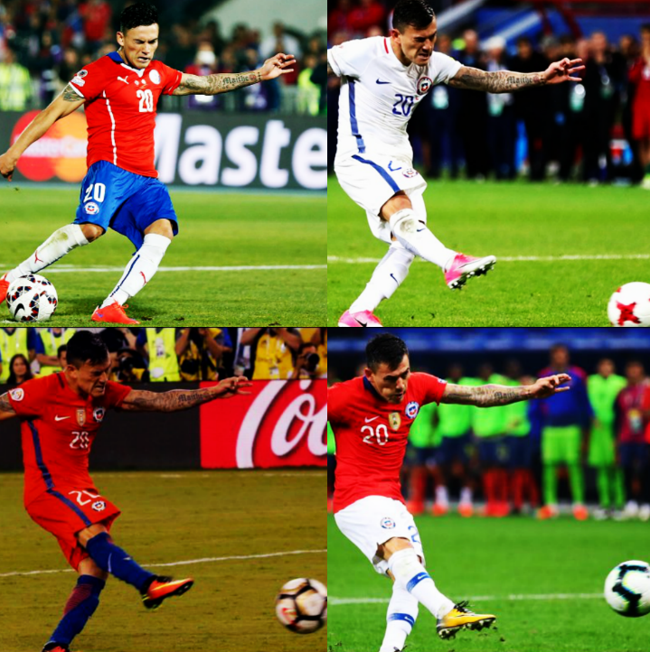 InvictosSomos's tweet photo. Charles Aránguiz, la GARANTÍA de Chile en las tandas de penales de alto riesgo. Mundial, Copas América y Copa Confederaciones. Qué calidad del Príncipe. https://t.co/LUAun6nRQb